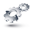 Engrenage chrome