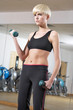 Young woman in the gym