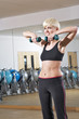 Young woman in the gym