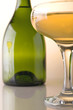 Bottle and glass