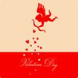 happy Valentines day - greeting card