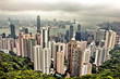 Cityscape of Hong Kong from Victoria Peak, China Cityscape of Hong Kong from Victoria Peak, China