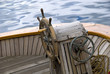 Ruderstand eines Segelschiffes