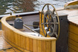 Ruderstand eines Segelschiffes