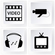 Video-Audio - Tastaturtasten