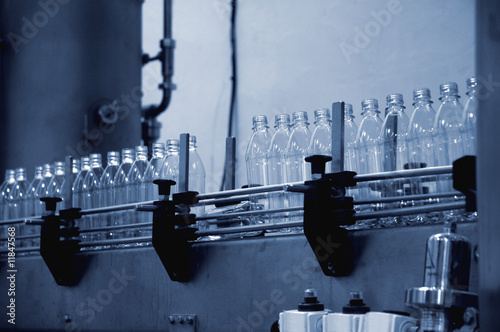 Photo: water bottling line water bottling line