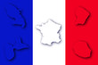 la france et 4 départements d'outre mer la france et 4 départements d'outre mer