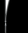 Zipper fashion background