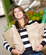 woman at the supermarket