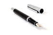 fountain pen isolated on white background