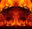 abstract fire