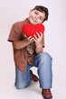 boy and heart