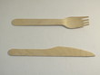 Fourchette et couteau en bois Fourchette et couteau en bois