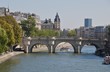 Pont Neuf bridge to the Island in the Seine Pont Neuf bridge to the Island in the Seine