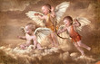 Foto: Baby cupid with angel wings Baby cupid with angel wings