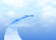 Arrow Blue - Isolated