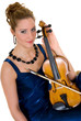 Attractive violinist Attractive violinist