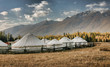 Mongolian Yurts by Kanas Lake, Xinjiang, China Mongolian Yurts by Kanas Lake, Xinjiang, China