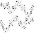Music notes
