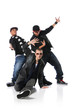 Three Young Man Dancing
