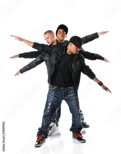 Photo: Three Hip Hop Young Men Three Hip Hop Young Men
