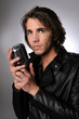 Young Man With Microphone Young Man With Microphone