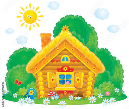 Illustration: Rural House in Fairyland Rural House in Fairyland
