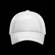 Baseball cap design template (isolated on black, clipping path) Baseball cap design template (isolated on black, clipping path)