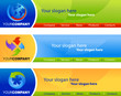 template of website banners / headers template of website banners / headers