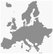 Mosaic Europe map (square pixels)