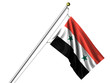 Isolated Syrian Flag