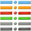 glossy buttons