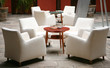 Luxury chairs outside Luxury chairs outside