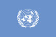 Fahne: Vereinte Nationen/ flag: United Nations Fahne: Vereinte Nationen/ flag: United Nations