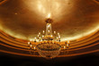 elegant crystal ceiling lamp