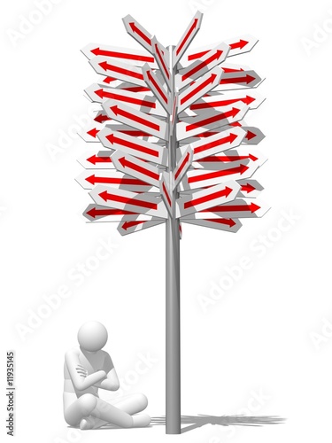Illustration: indecisive indecisive