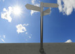 directional sign