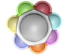 silver abstract leader