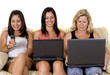 beautiful woman family