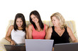 beautiful woman family