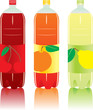 isolated carbonated drinks set isolated carbonated drinks set