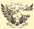 skull emblem skull emblem