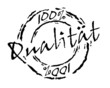Qualität Stempel