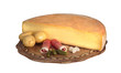 demi meule de fromage à raclette