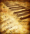 Quadro vintage musical background Quadro vintage musical background