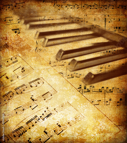 vintage musical background vintage musical background