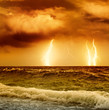 Ocean storm