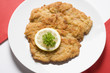 wiener schnitzel (veal escalope) with lemon slice & parsley