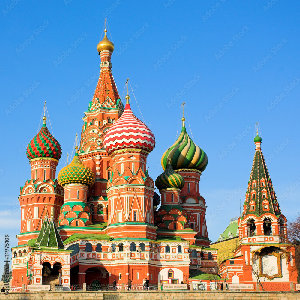 St. Basil's Cathedral on Red square