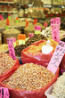 dried shrimps etc. on market stalls (chinatown, vancouver)